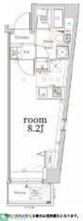 Log代々木の物件間取画像